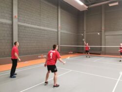 Warszawski trening badmintona