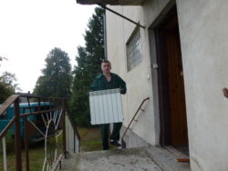 Praca na plebani w Puszczy Mariańskiej