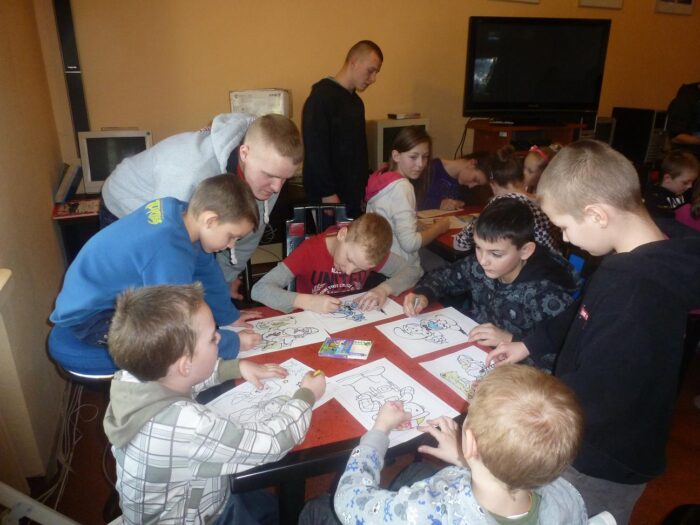 Spotkanie z dziećmi ze Świetlicy Profilaktyczno-Wychowawczej w Żyrardowie