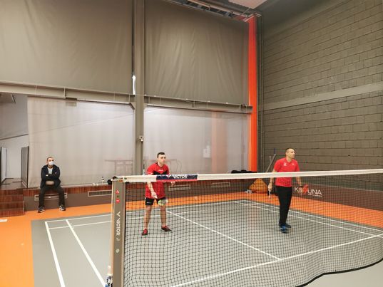 Warszawski trening badmintona