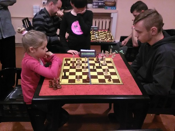 Rewanżowy mecz szachowy z UKS Hetman