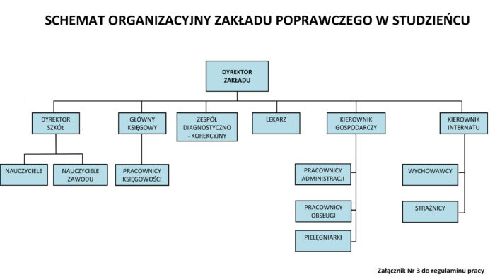 Schemat organizacyjny ZP Studzieniec